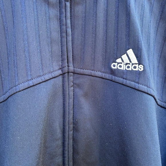 Adidas Navy Sport Jacket, size Large - Picture 4 of 7